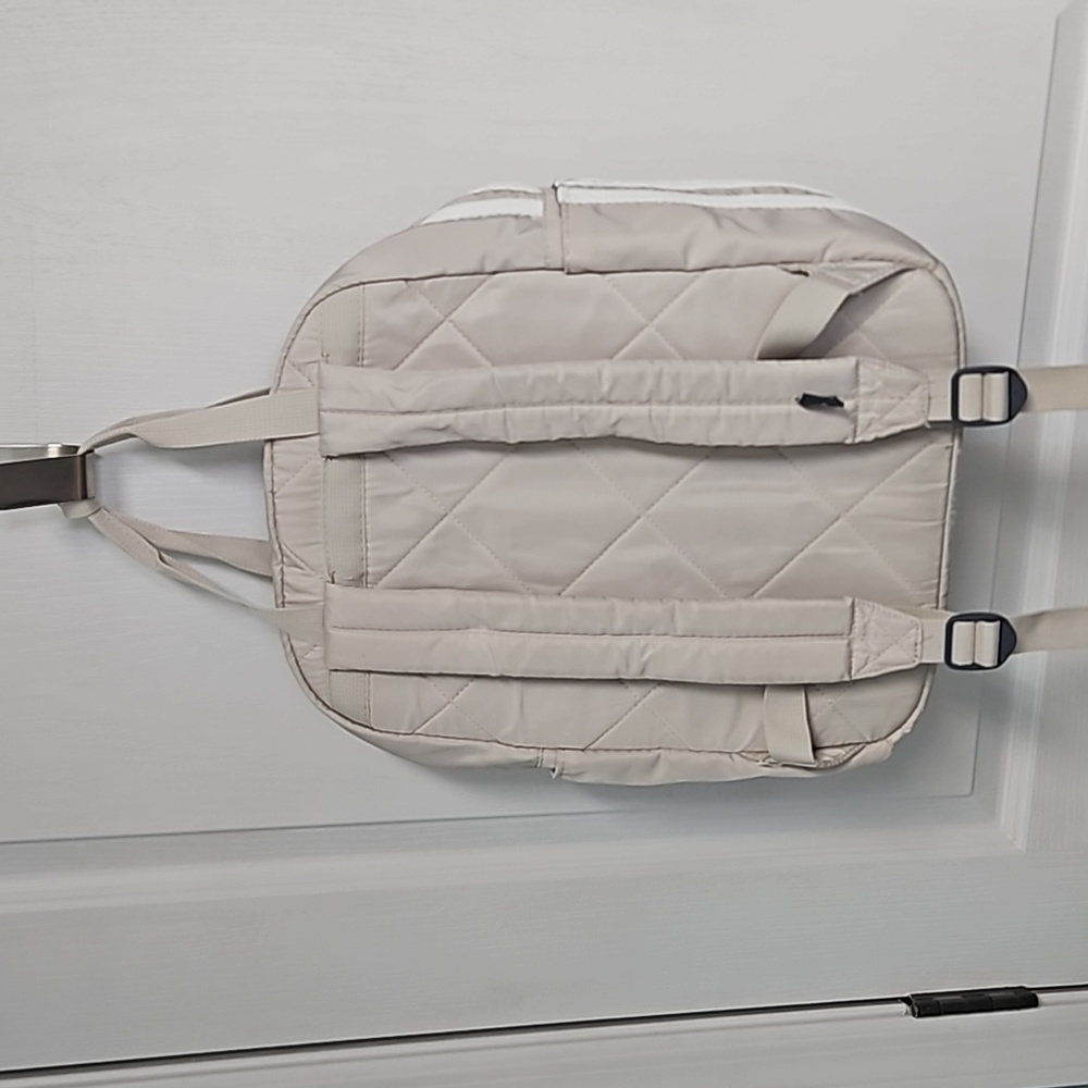 Adidas Essentials 2 Backpack In Beige & White - image 4
